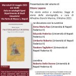 Presentazione del volume di Ettore Lepore, Tra storia antica e moderna