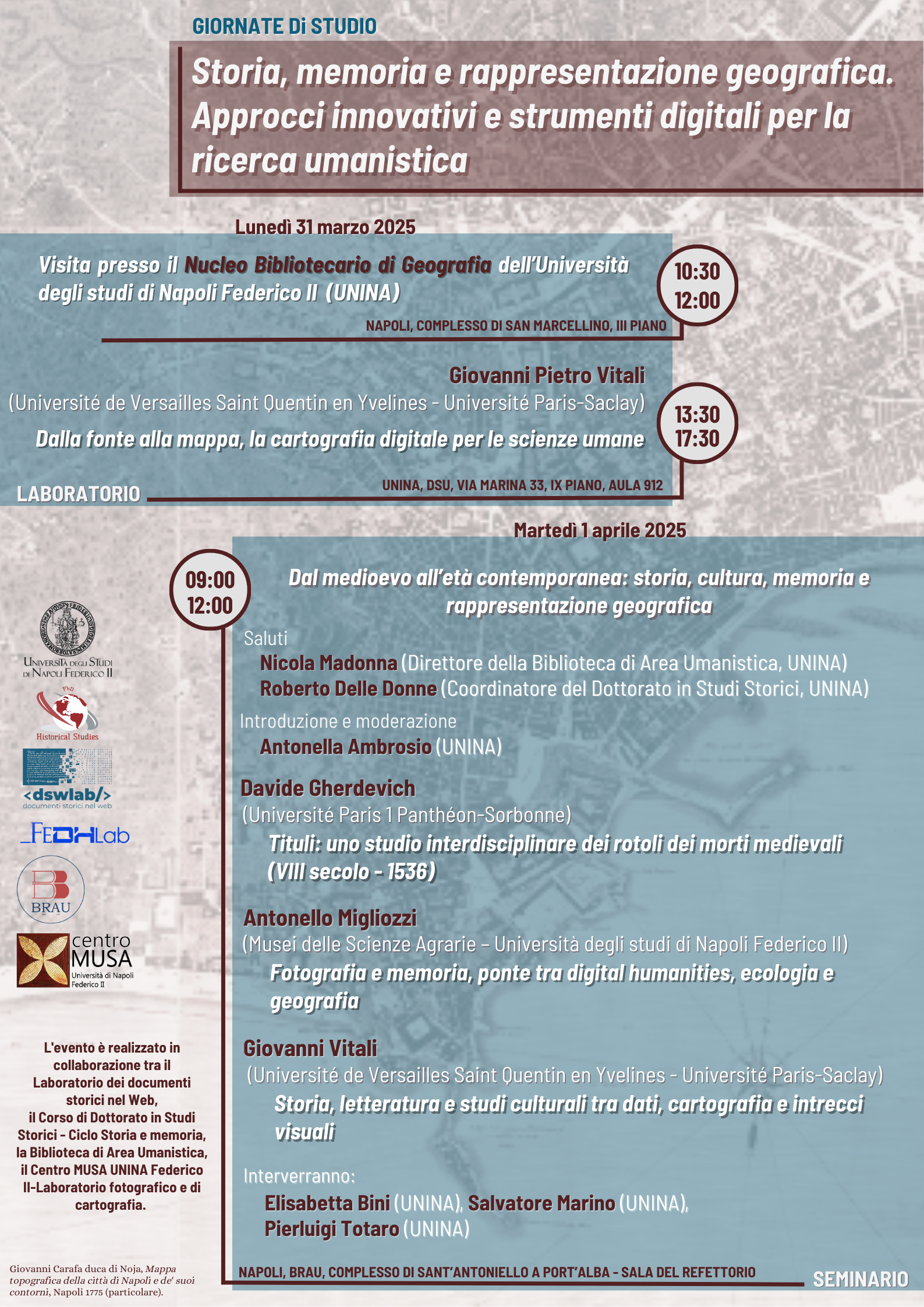 Storia, cultura, memoria e rappresentazione geografica